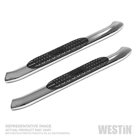 Westin Automotive 19-C SILVERADO/SIERRA 1500/20-C SILVERADO/SIERRA 2500/3500 REG CAB SS PRO TRAXX 4 OVAL NERF BAR 21-24110